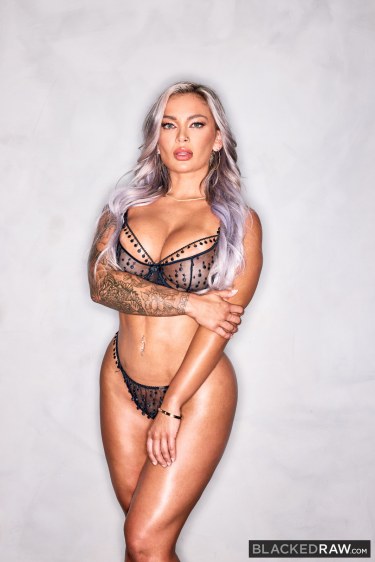 Hayley Davies In Sheer Lingerie 2