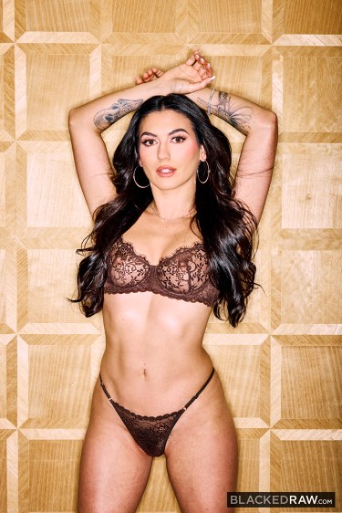 Megan Mistakes In Brwon Lingerie 4