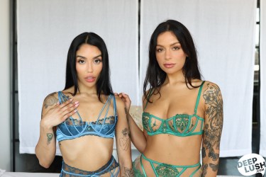 April Olsen With Vanessa Sky 13