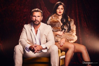 Ryan Reid In Fur Jacket 10