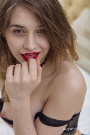 Olivia Teases On Bed 9