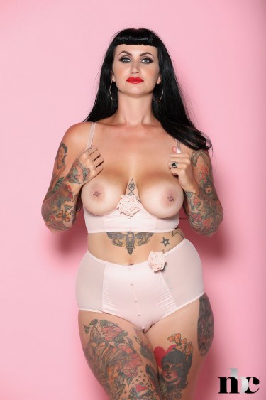 Cherrie Pie In White Lingerie 8