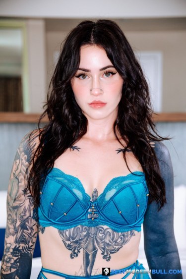 Inked Lingerie Beauty Demi Morgan 1