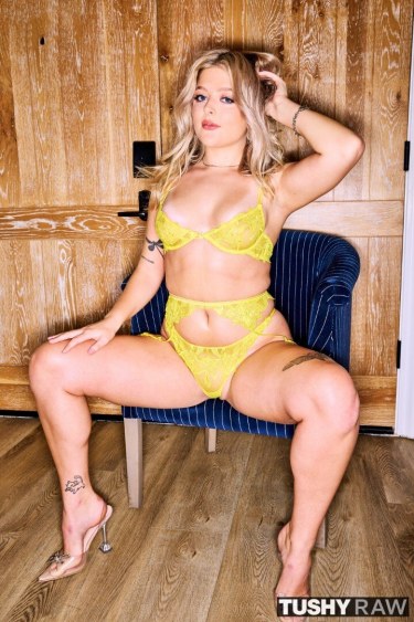 Lovely Lingerie Blonde Jill Taylor 11