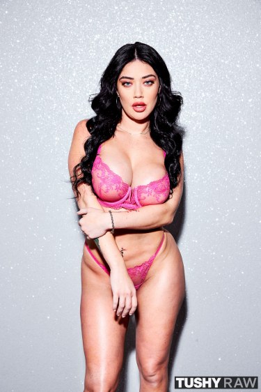 Megan Maiden In Pink Lingerie 3